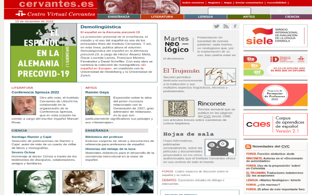 Centro Virtual Cervantes 